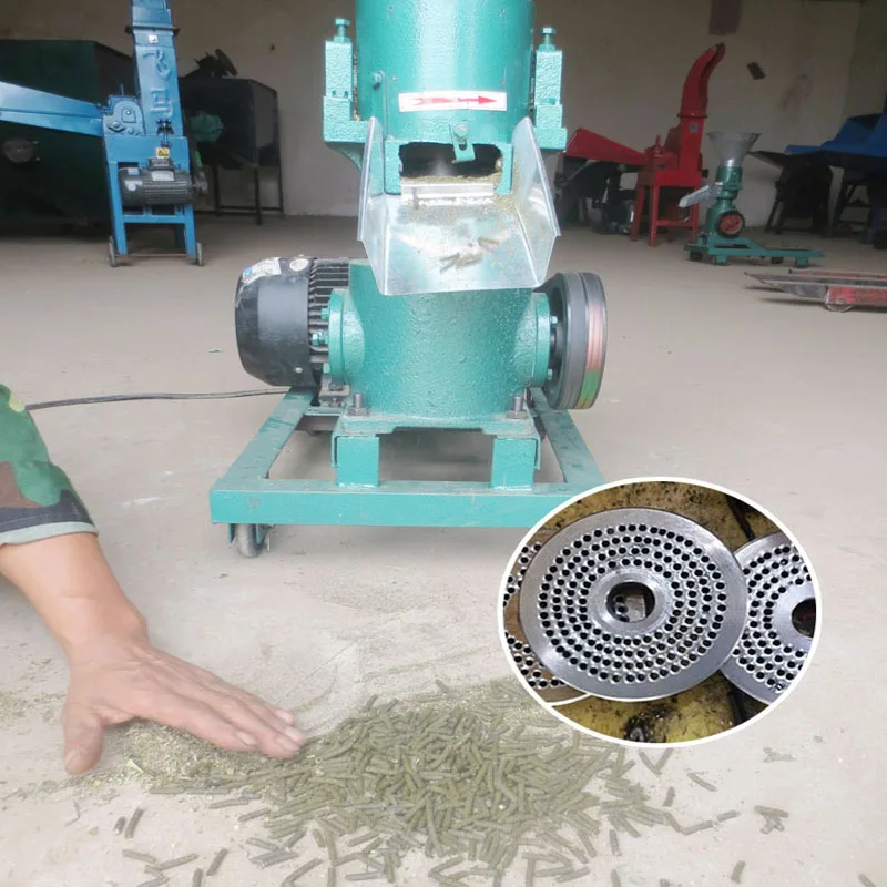 Поставка с завода Weiwei, прямая продажа, маленькая машина для изготовления корма для домашней птицы, животных, крупного рогатого скота