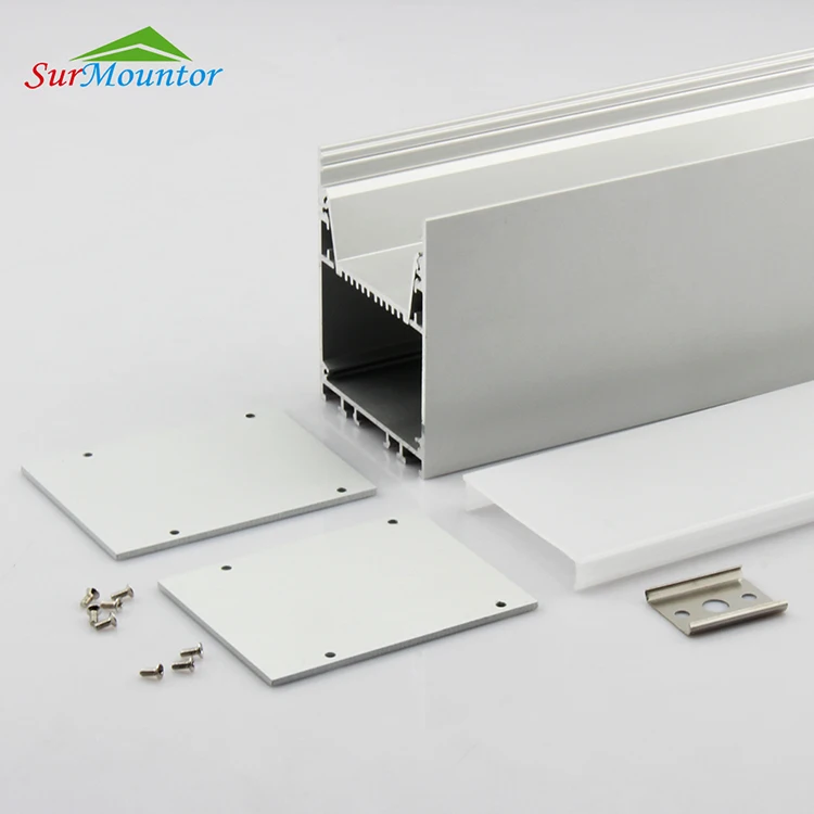 Office LED Linea Light Aluminum Extrusion Profile Kitchen Hanging Lamp Parts Light Pendant Light