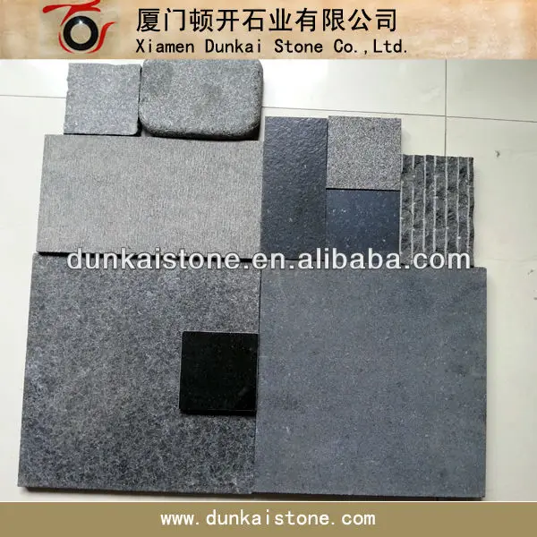 G684 black basal tile,paving stone basalt