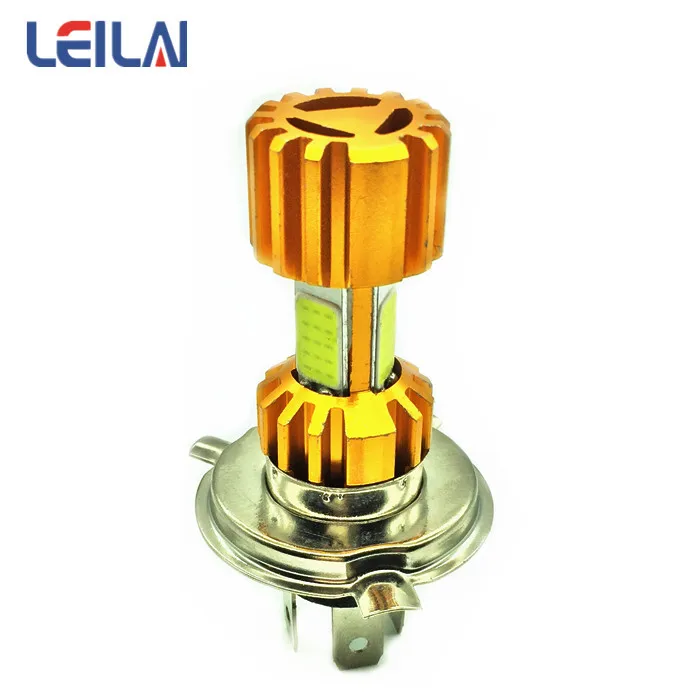 LED Motor Bulbs Auto Motorcycle H4 LED Headlight Factory Price 18 W 18W LED Motorcycle Bulb 12 Months Cob 12V AC/DC Titan 410S
