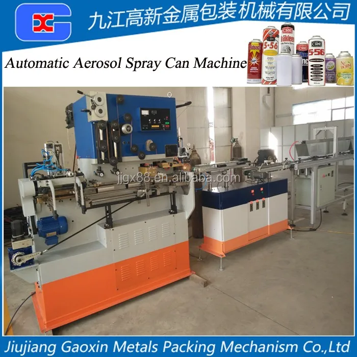 Aerosol Spray Can Making Machines Aerosol Spray Can Production Line