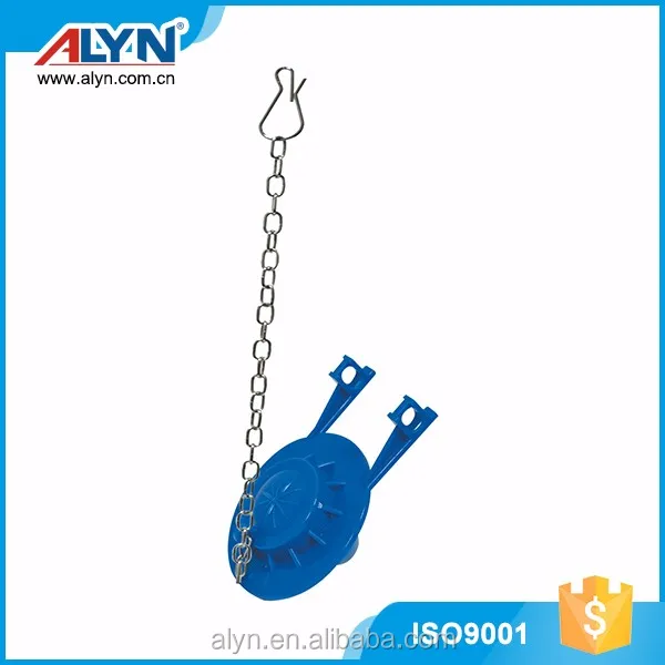 ПВХ-хлопушка с S-образной цепью для унитаза