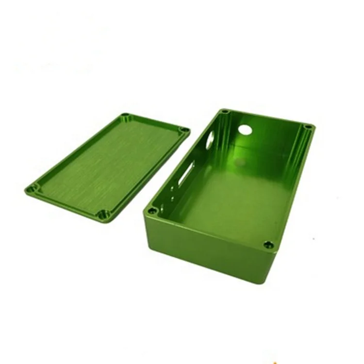 Custom precision anodized CNC machining milling aluminum cnc box mod