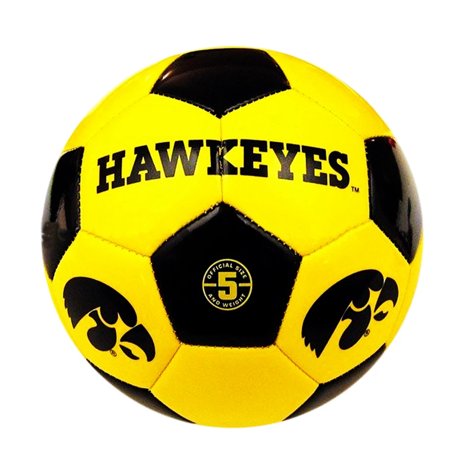 Machine sewed soccer ball PU leather size 5 for match