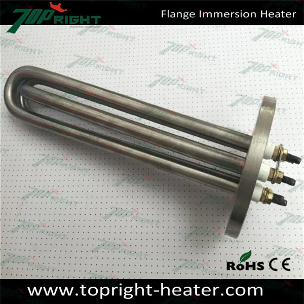 High Quality Stainless Steel Flange Boiler Liquid Tubular Heater