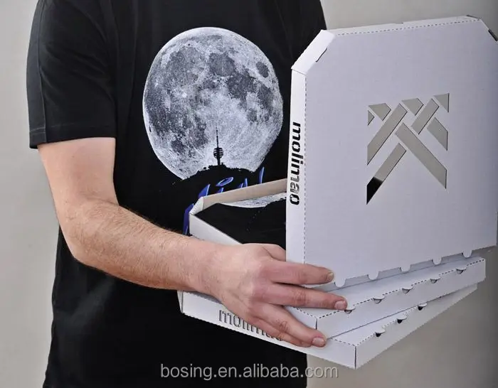 Домино коробка пиццы / пицца хижина