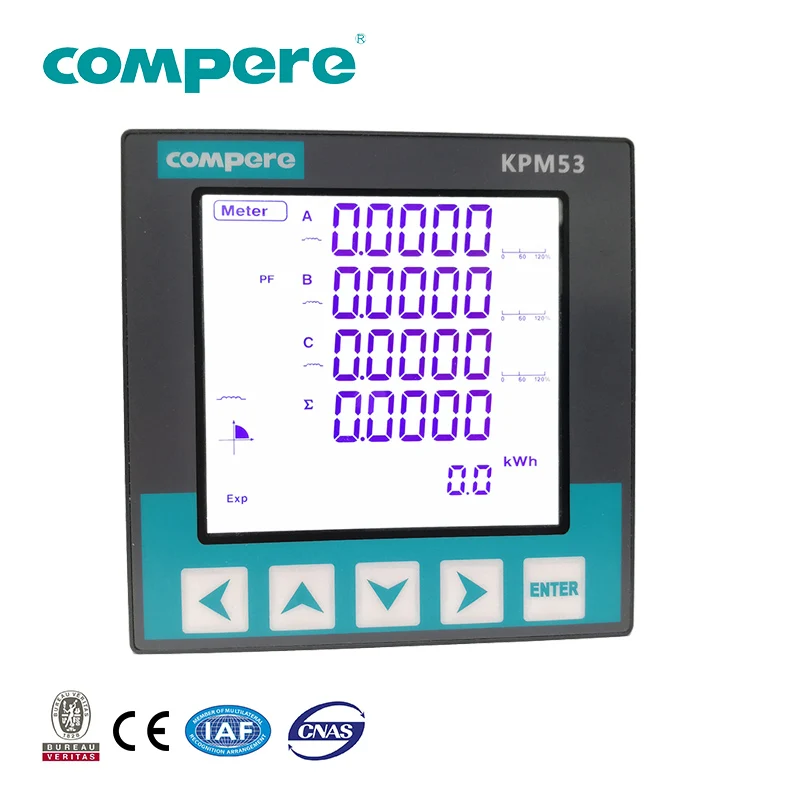  AC Digital Modbus rtu трехфазный энергосберегающий умный измеритель