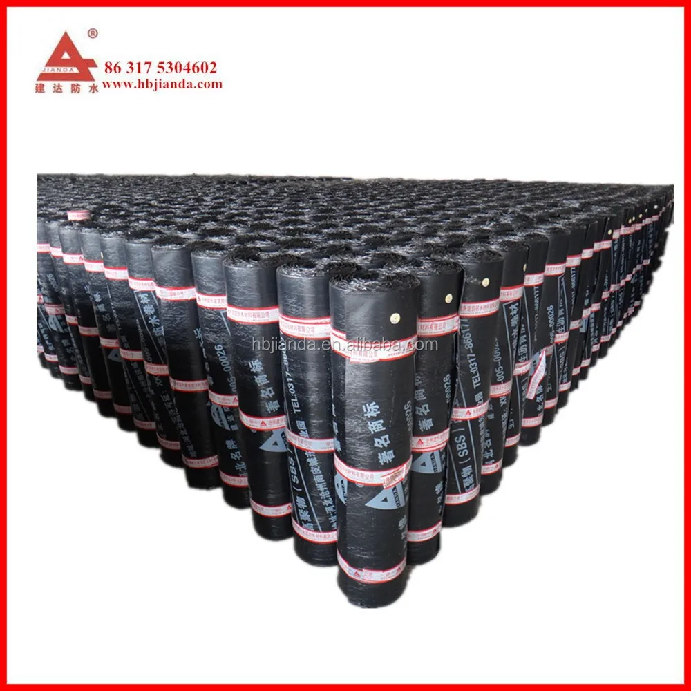 aluminum foil SBS/APP modified waterproof roofing underlaymemnt membrane