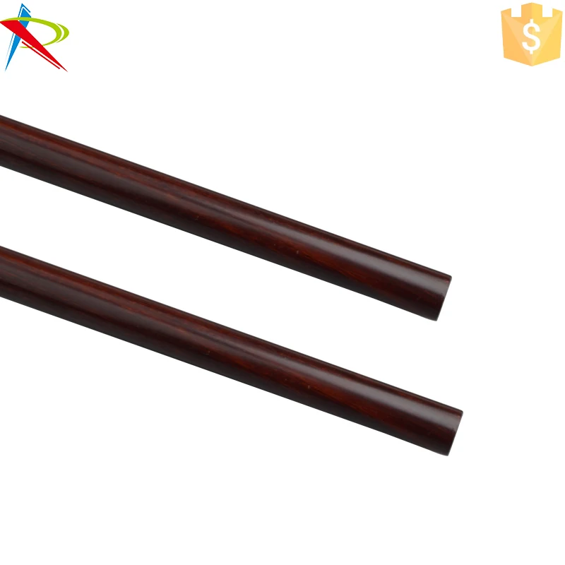 Curtain Poles/rods/pipes / Wooden Finished Metal Curtain Poles, Tracks & Accessories Iron Plain Pipe/pole 1 Meter to 6 Meter