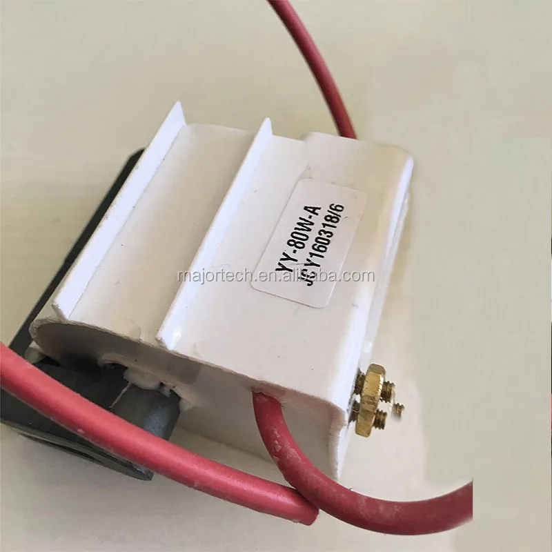 High voltage 80w flyback transformer for Co2 laser power supply / 80w ignition coil laser power