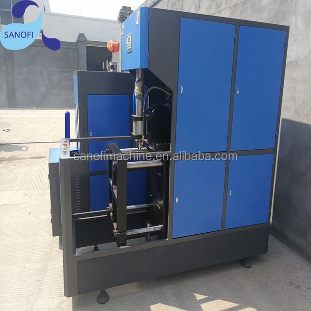 
5 gallon semi-automatic PET bottle blowing molding machine / 20 liter bottle 