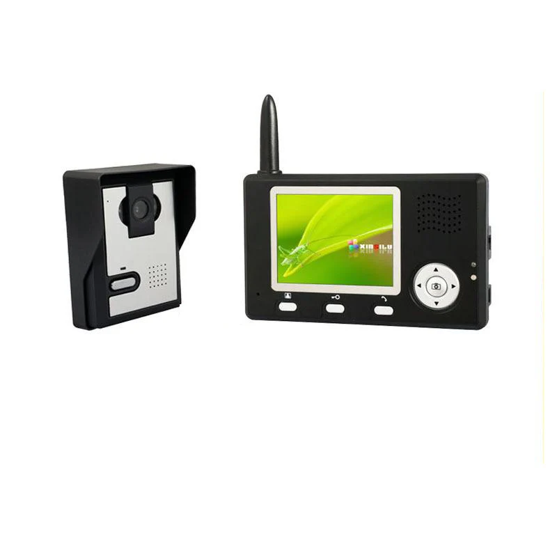 3.5 TFT color LCD Wireless Video Door Phone system