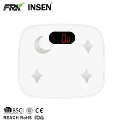 Smart Wireless 180Kg Smart Detection Body Fat Composition Weighing Scale With Blue tooth Function