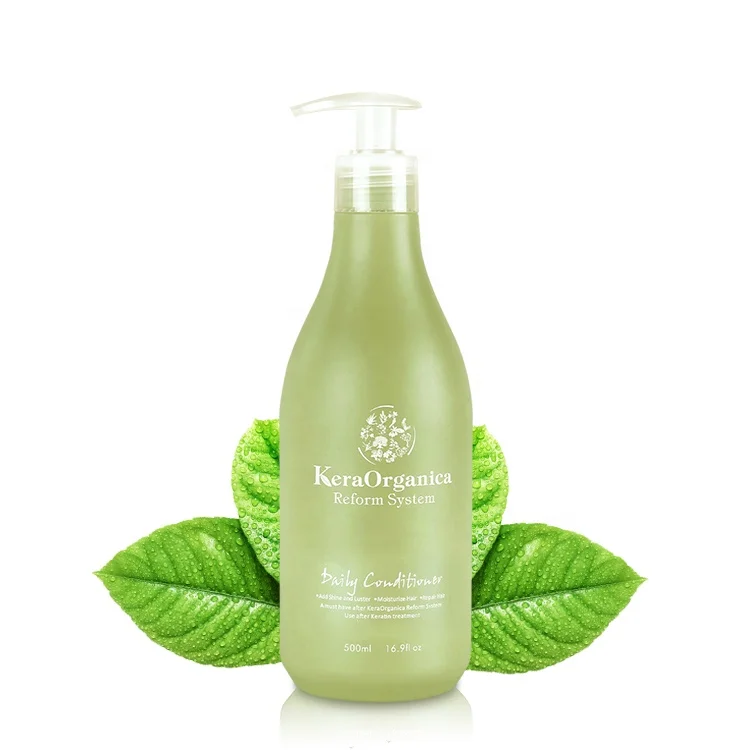 Sulfate Free Pure Keratin 500ML Daily Shampoo And Conditioner For Brazilian Hair