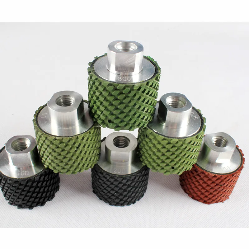 Raizi 2 inch diamond polishing drum wheel for  granite marble