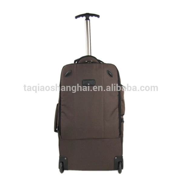 Big capacity trolley travel bag carry on hiking backpack