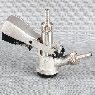 US sankey system Homebrewing keg coupler with A high-capacity pressure relief valve