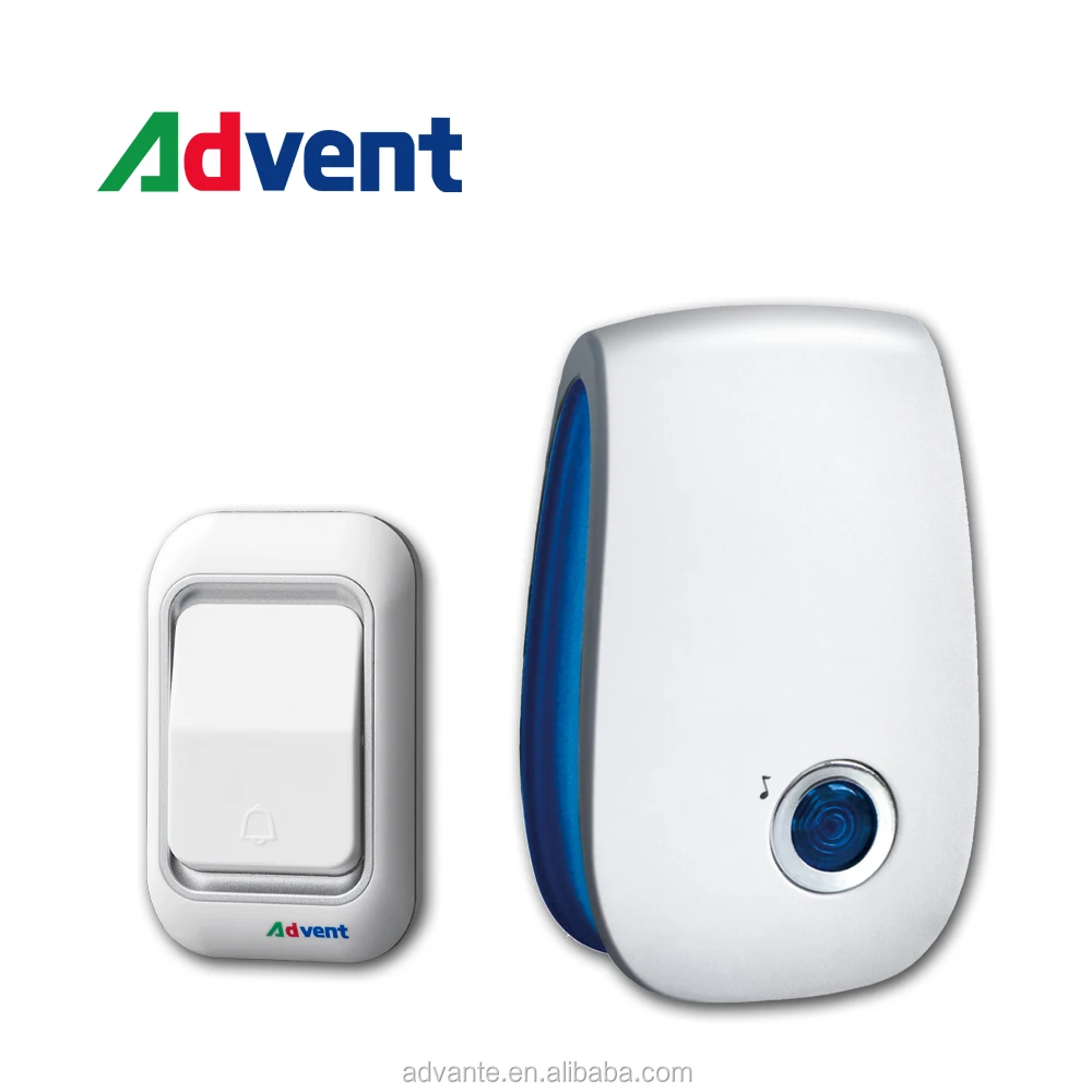 Entry Battery Operated Wireless Doorbell 150 m with 32 sounds