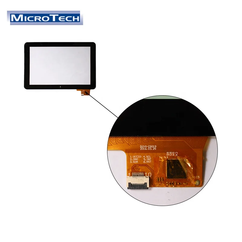 10.1 Inch 1280x800 Resistive Touch Screen Industrial Lcd Monitor Capacitive Touch Display for Floor Sweeper