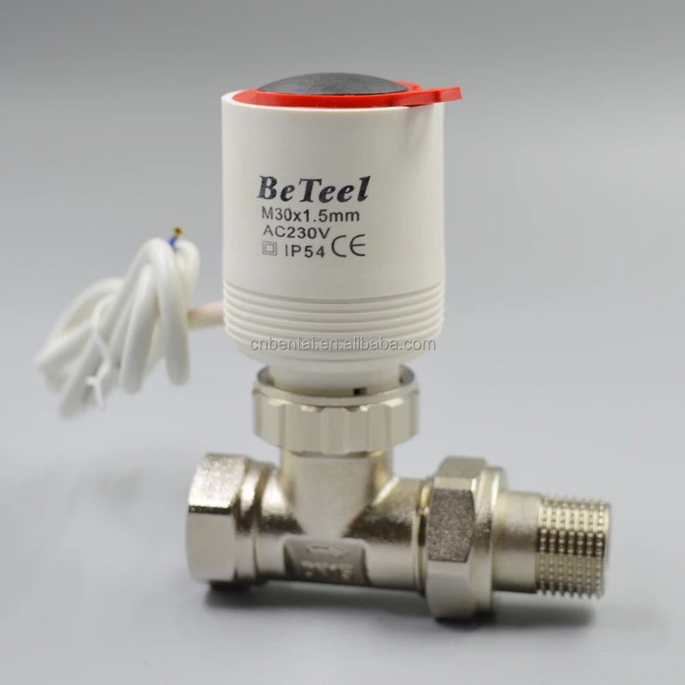 12v electric thermal actuator for ppr manifold of the floor heating
