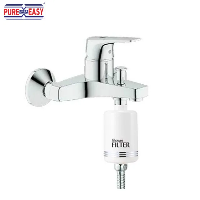 shower water filter, shower filter for bath, with NMC (KDF) media for water shower filter