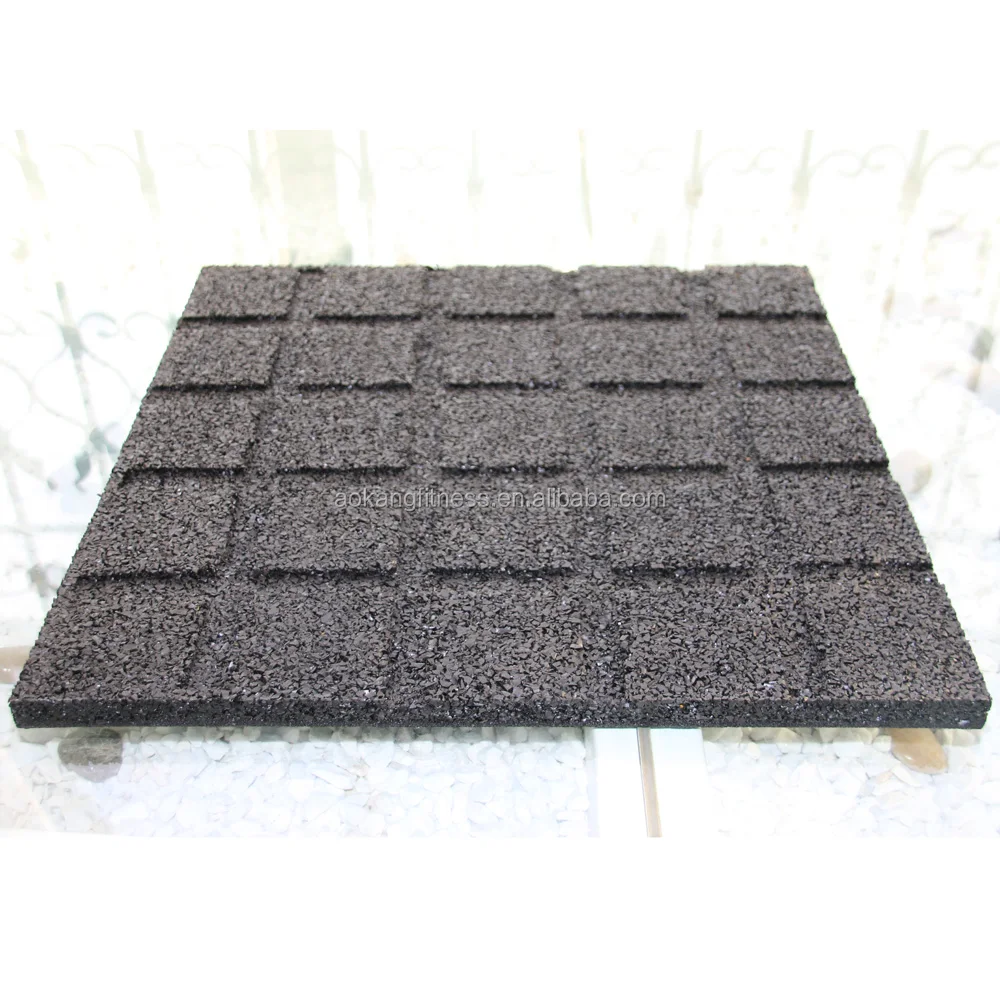 Crossfit/Fitness Center Gym Rubber Floor Mat 20mm