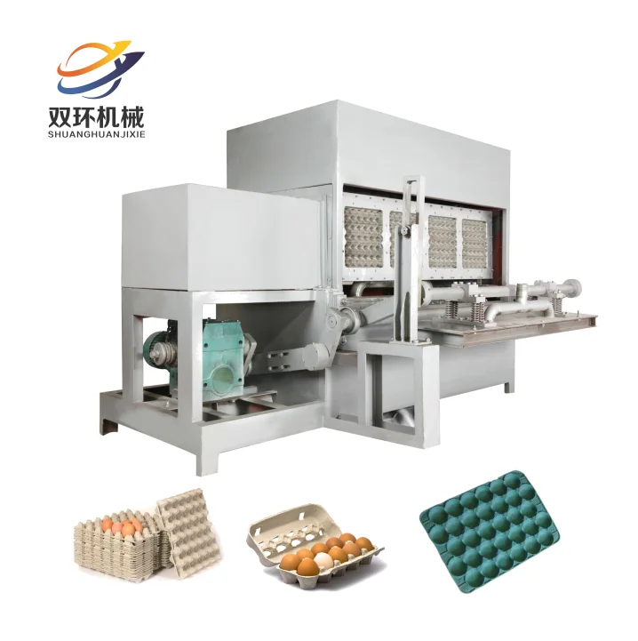 Бумага Целлюлозно Молдинг Яйцо лоток делая машину с поставщиком