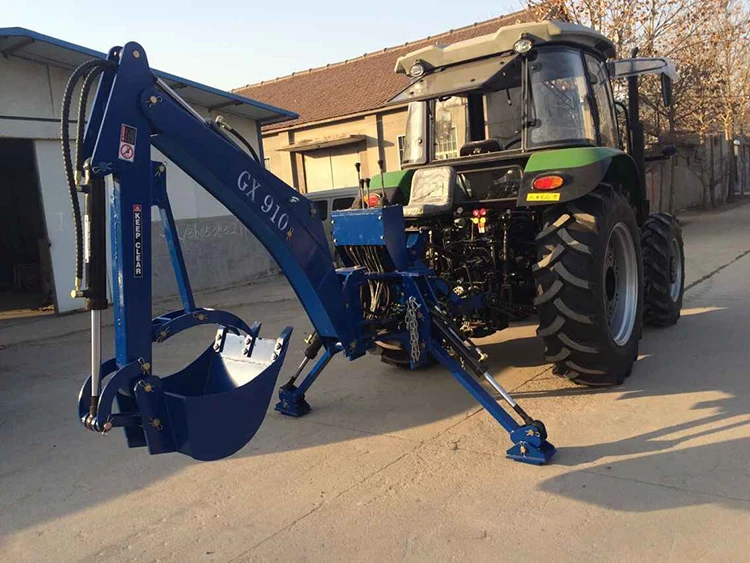 High Quality Wholesale Price Customized Tractor Pto Backhoe Mini Excavator Towable Backhoe Cheap Tractor PTO Driven Mini Backhoe
