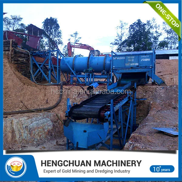 
China Supplier New Technology Full Set Gold Plant / Gold Processing Plant / Gold Panning Plant for Washing Gold 