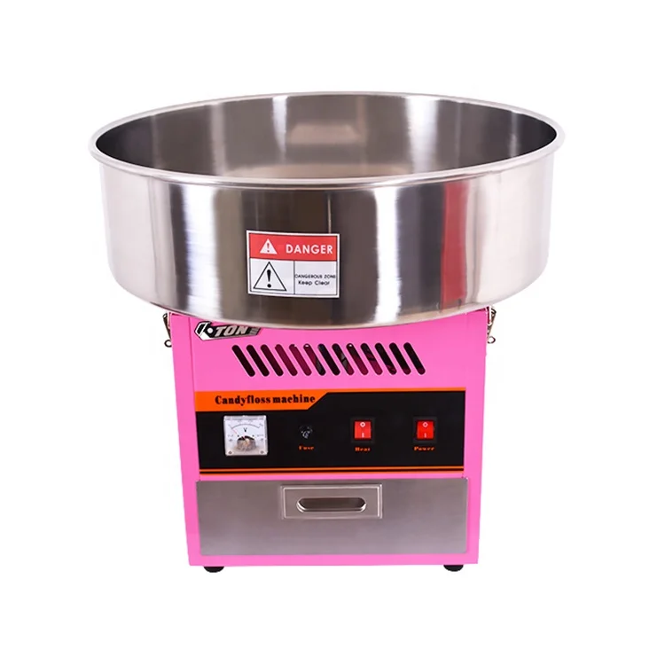 China factory supply high quality 1080W pink cotton candy machine for sale
