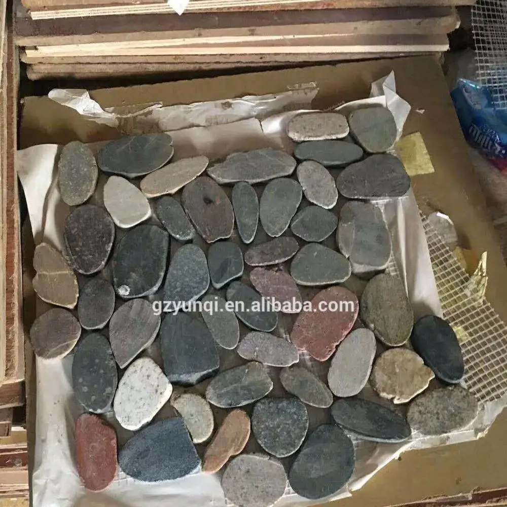 Уличный многоцветный камень для пола из эпоксидной смолы ландшафтного дизайна