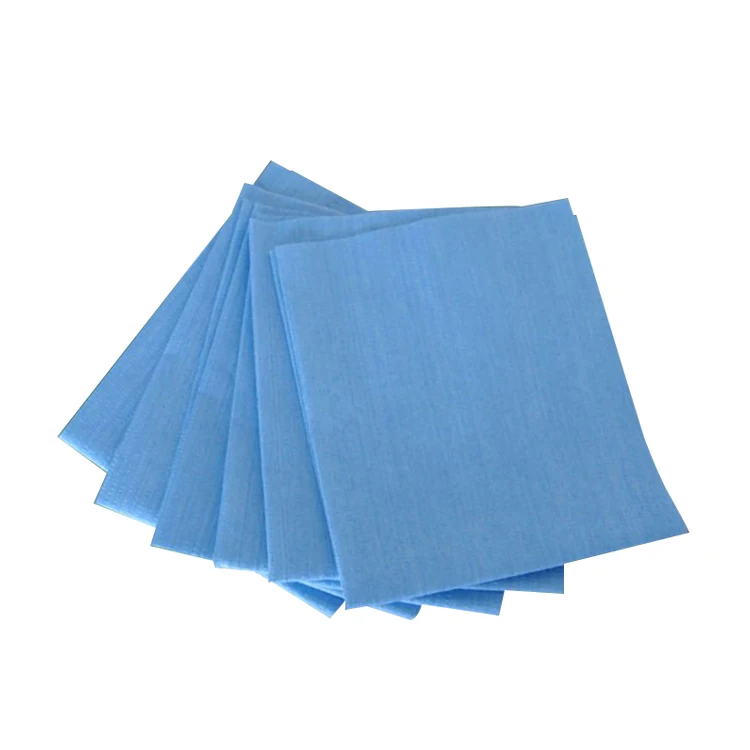 Disposable Industrial Nonwoven Fabric dry shoe Cleaning Wipes With High Absorbent