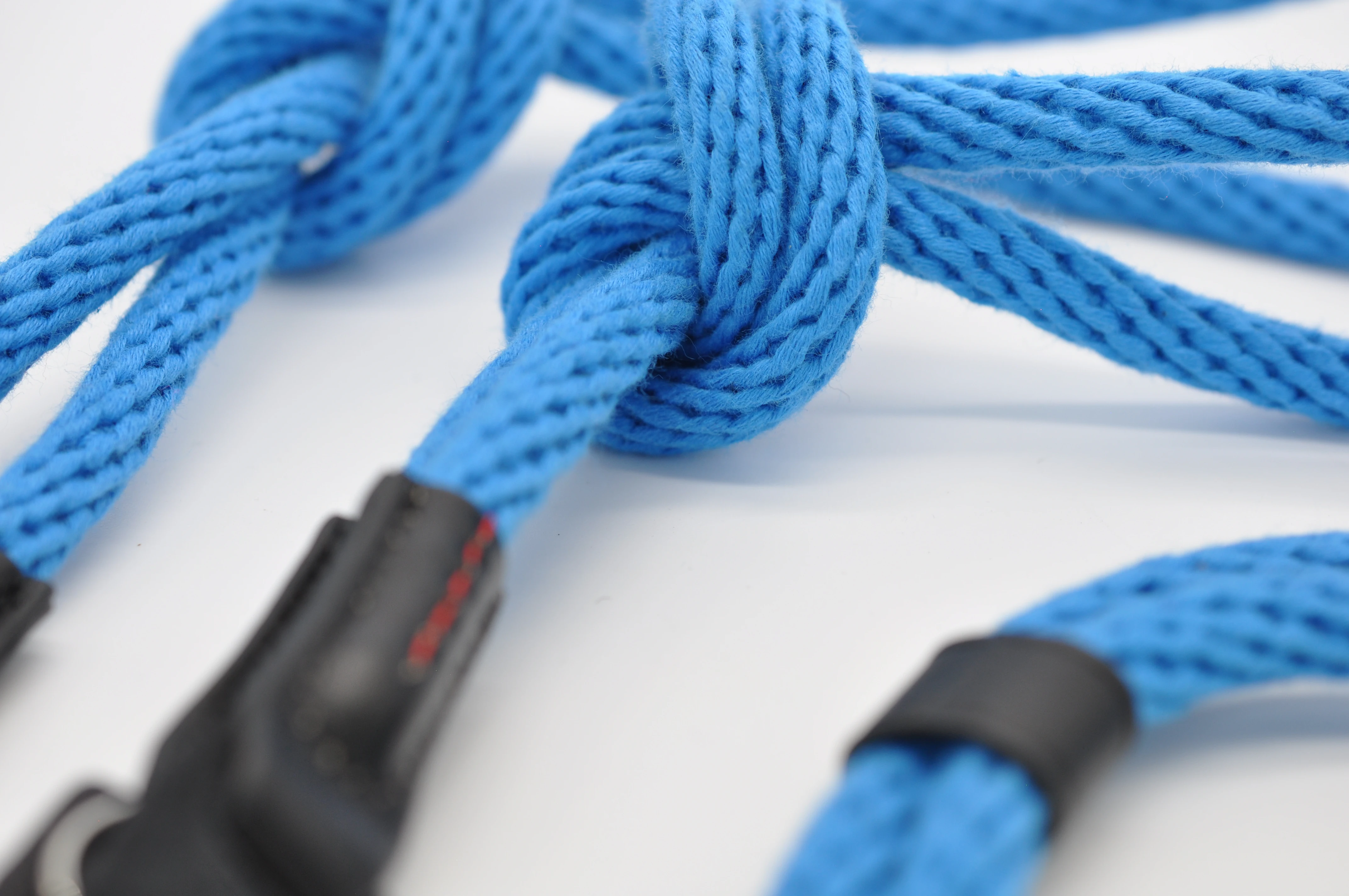 Fashion High Quality Blue Climbing Rope Braided Cotton DSLR Camera Neck Straps