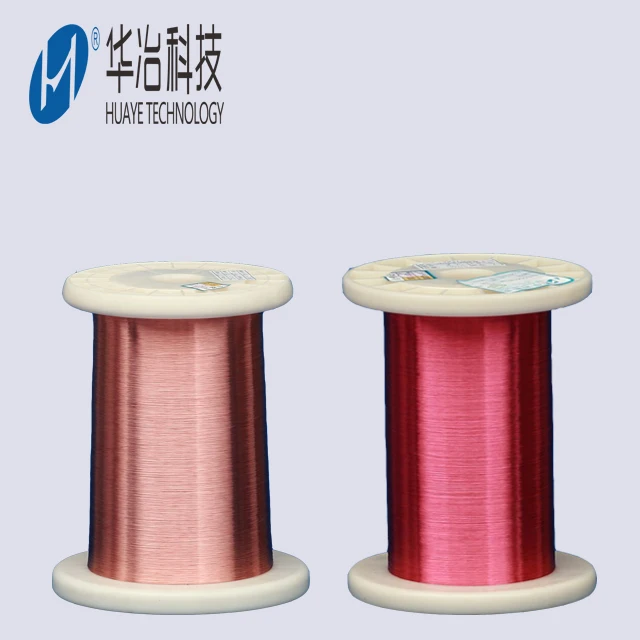 self bonding polyurethane red color enameled copper magnet wire