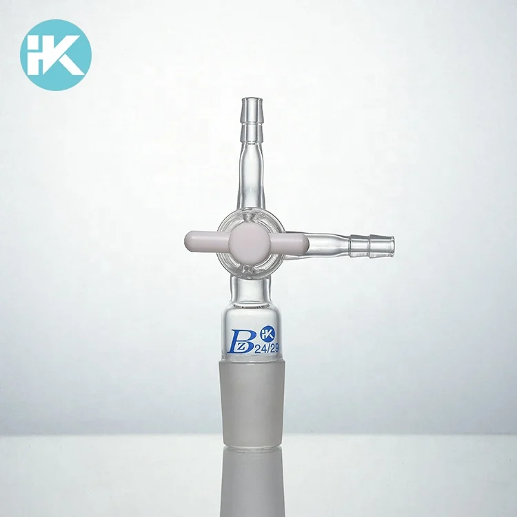 Huke по индивидуальному заказу запорный кран PTFE Т-образной формы, трехкомпонентный каталитический, капилляр