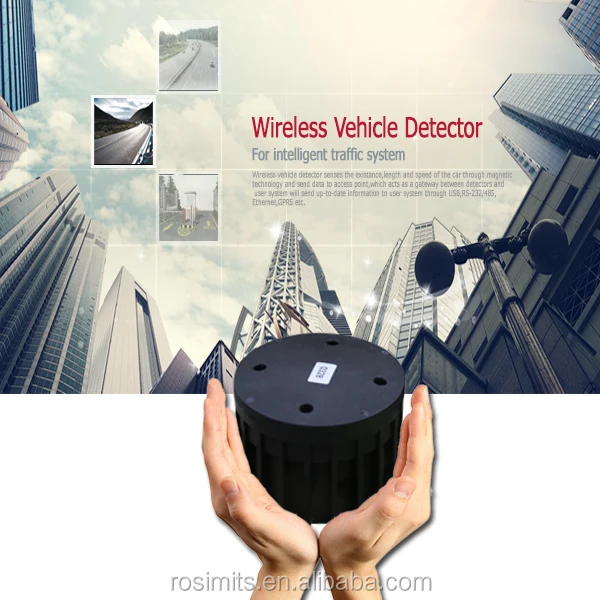 Vehicle Presense Detection Sensor Car Counting System Wireless Magnetometer Vehicle Transmitter for Smart Traffic