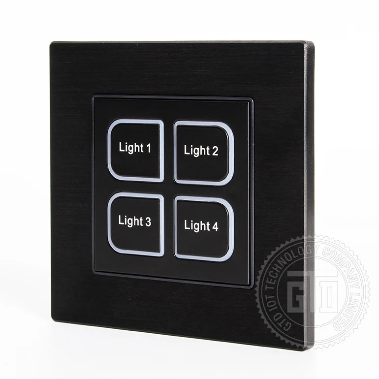 Умный отель сухой контакт технология сброса кнопки 24 В DC настенный выключатель