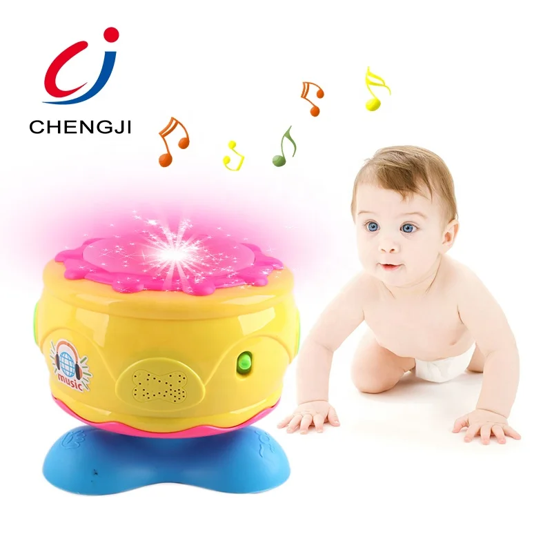 Kids intelligent educational plastic multifunctional music drum toys for kids