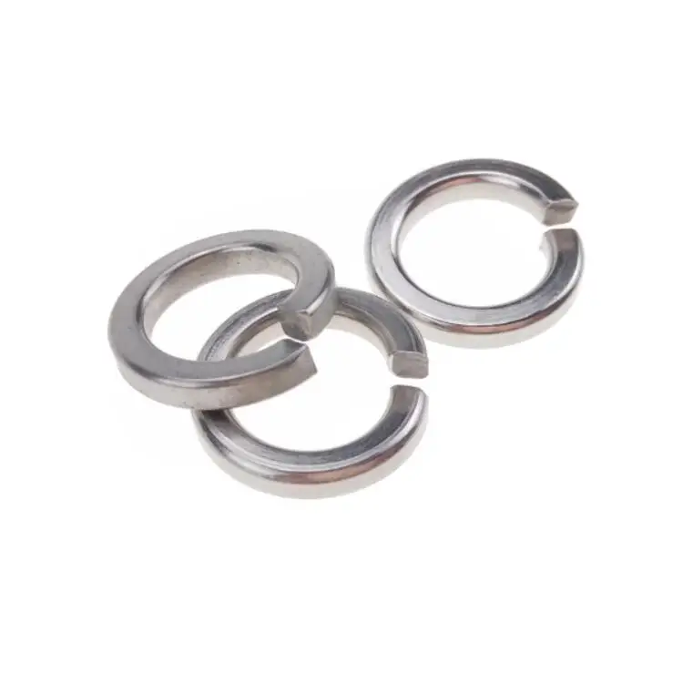 
Stainless Steel Spring Lock Washers M8 Standard DIN 127 A / B for Bolts Nuts 