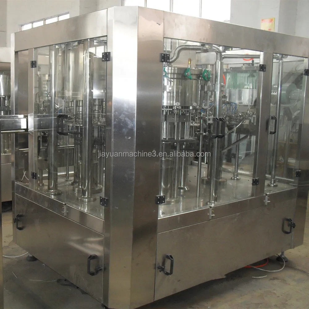 stainless steel carbonated pepsi machines filling capping Jiayuan manufacturer