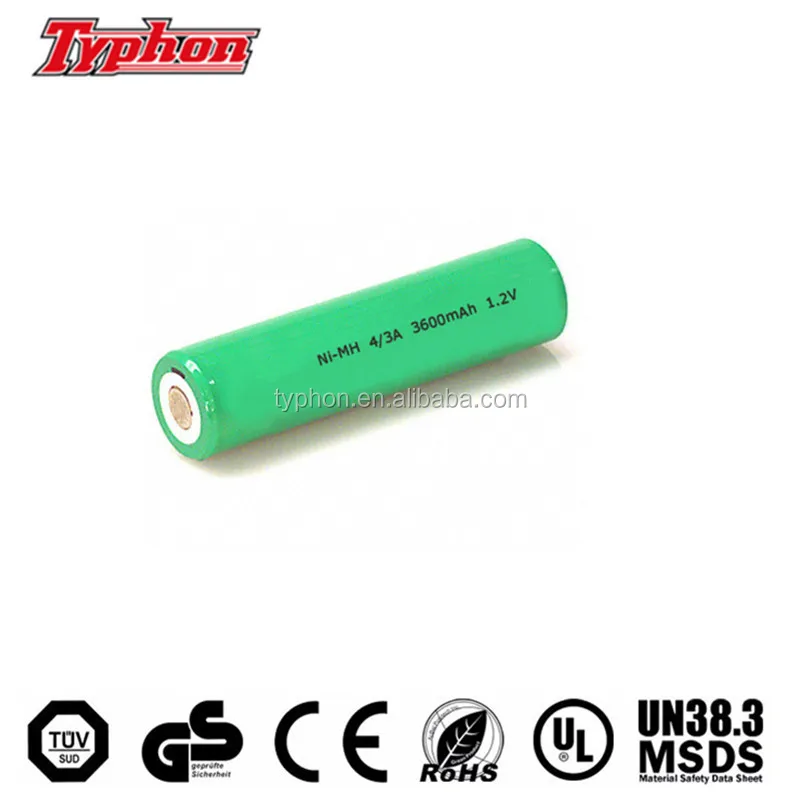 
4/3a nimh battery 17670 18670 18650 nimh battery 1.2V 3800mAh 3600mAh 3500mAh ni mh rechargeable battery 