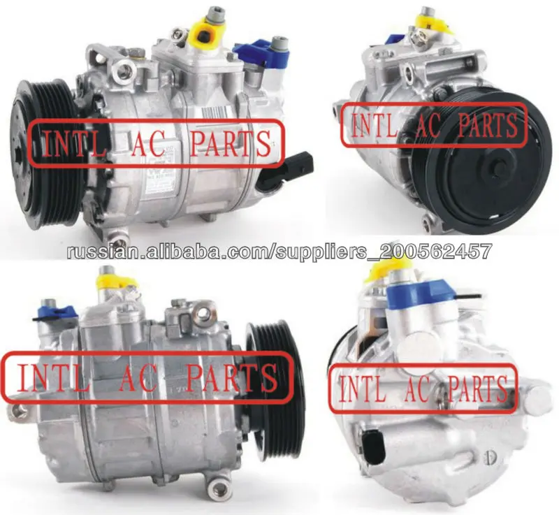 КАТАЛОГ КОМПРЕССОРОВ ДЛЯ АВТОКОНДИЦИОНЕРОВ DENSO 7SEU16C VW AUDI SEAT SKODA 1K0820859C 1K0820859M 1K0820859P 1K0820859E