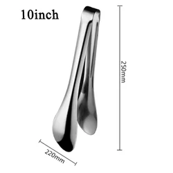 Кухонные щипцы из нержавеющей стали для приготовления пищи, гриль/барбекю/хлеб/пищевые щипцы с различным размером на выбор
