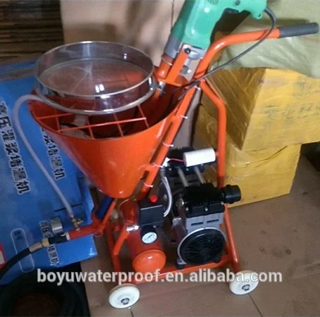Portable High Pressure Cement Mortar Spraying Plastering Machine