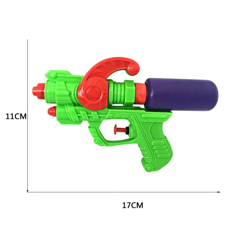 Summer solid color plastic small quantity Double nozzle Water gun