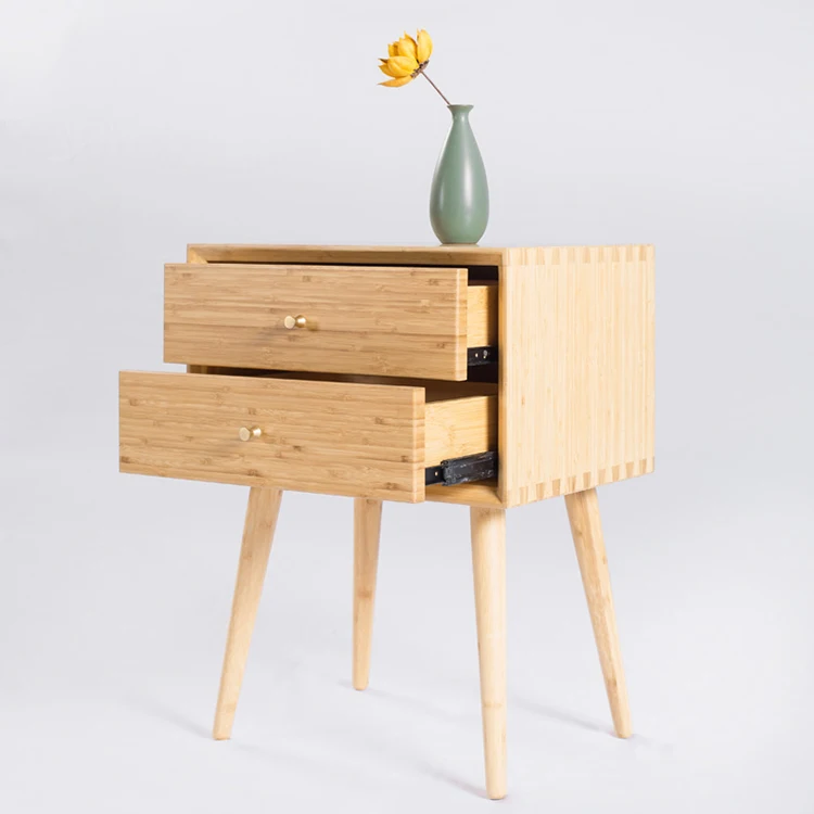  Customized Modern Design Bamboo Sideboard Cabinet for Hotel & Living