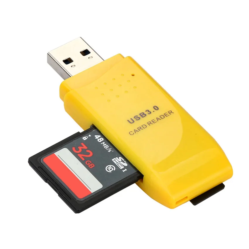 Новинка 2018 Супер Скоростной 5 Гбит/с USB 3 0 MICRO memory SD/SDXC TF кардридер адаптер концентратор устройство для чтения карт