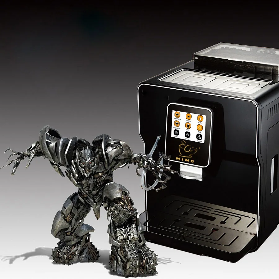 One Touch Fully Automatic Bean to Cup Espresso Coffee Machine