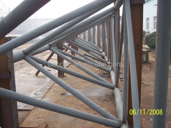 
Light Weight Steel Structure Frame Building with Steel Roof Truss 