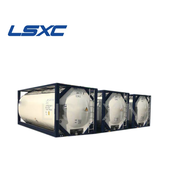 Cheap 20ft 40ft ISO Tank Container T14  ISO Fuel Tank Container